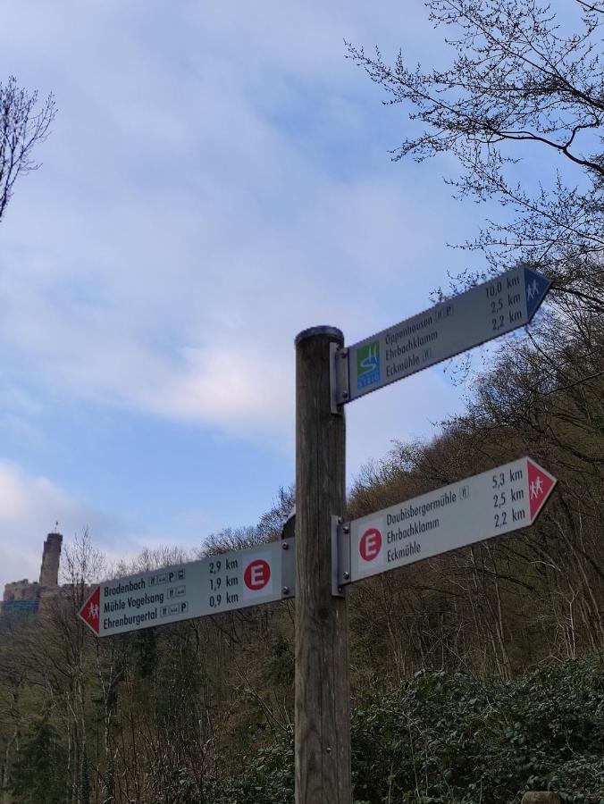 Ferienwohnung 'Unter Der Burg' Brodenbach Esterno foto